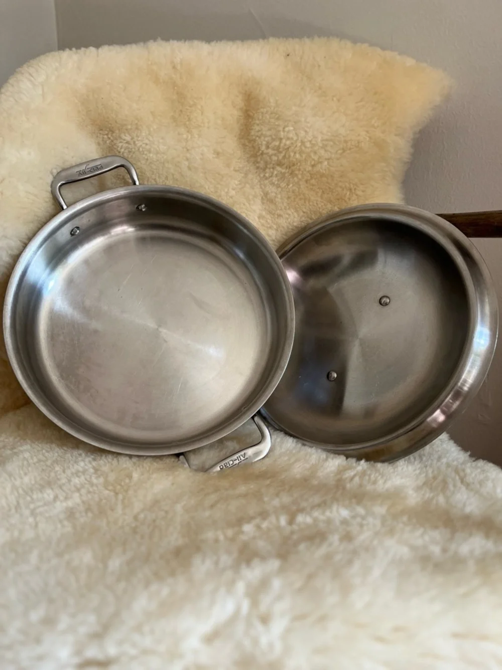 All-Clad Copper Core 3-Qt. Sauté Pan with Lid